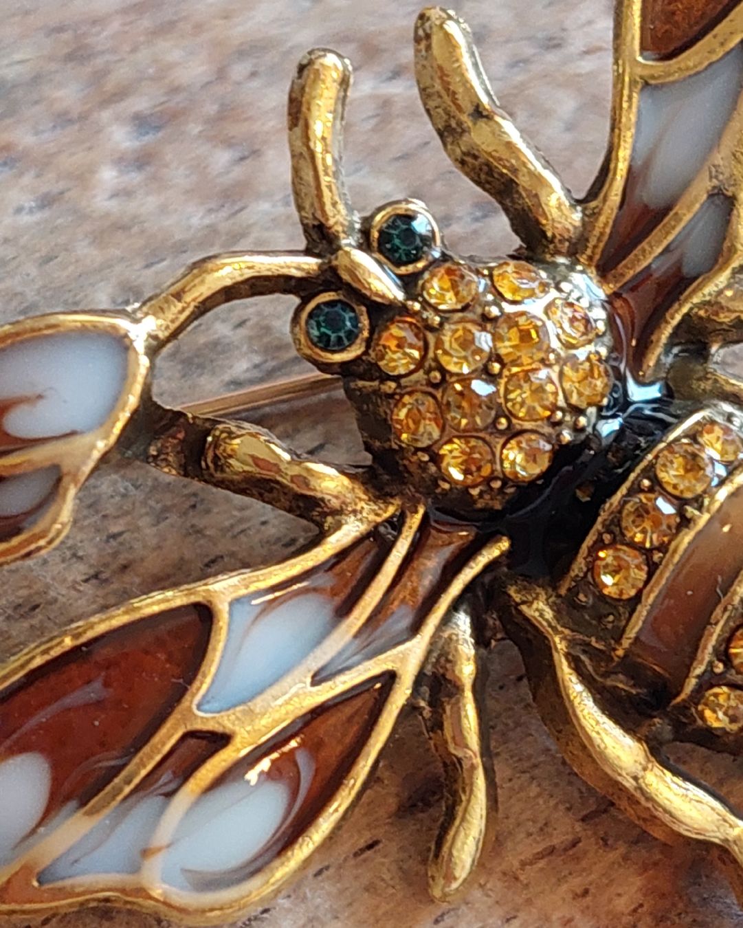 Spille & Fermagli: Hübsche Brosche Biene Hummel – Nuovo (secondo la descrizione) da Oberwil BL venduto da Kukkaniitty 2