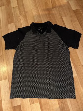 Kiomi Polo Shirt Gr. S Slim Fit schwarz 