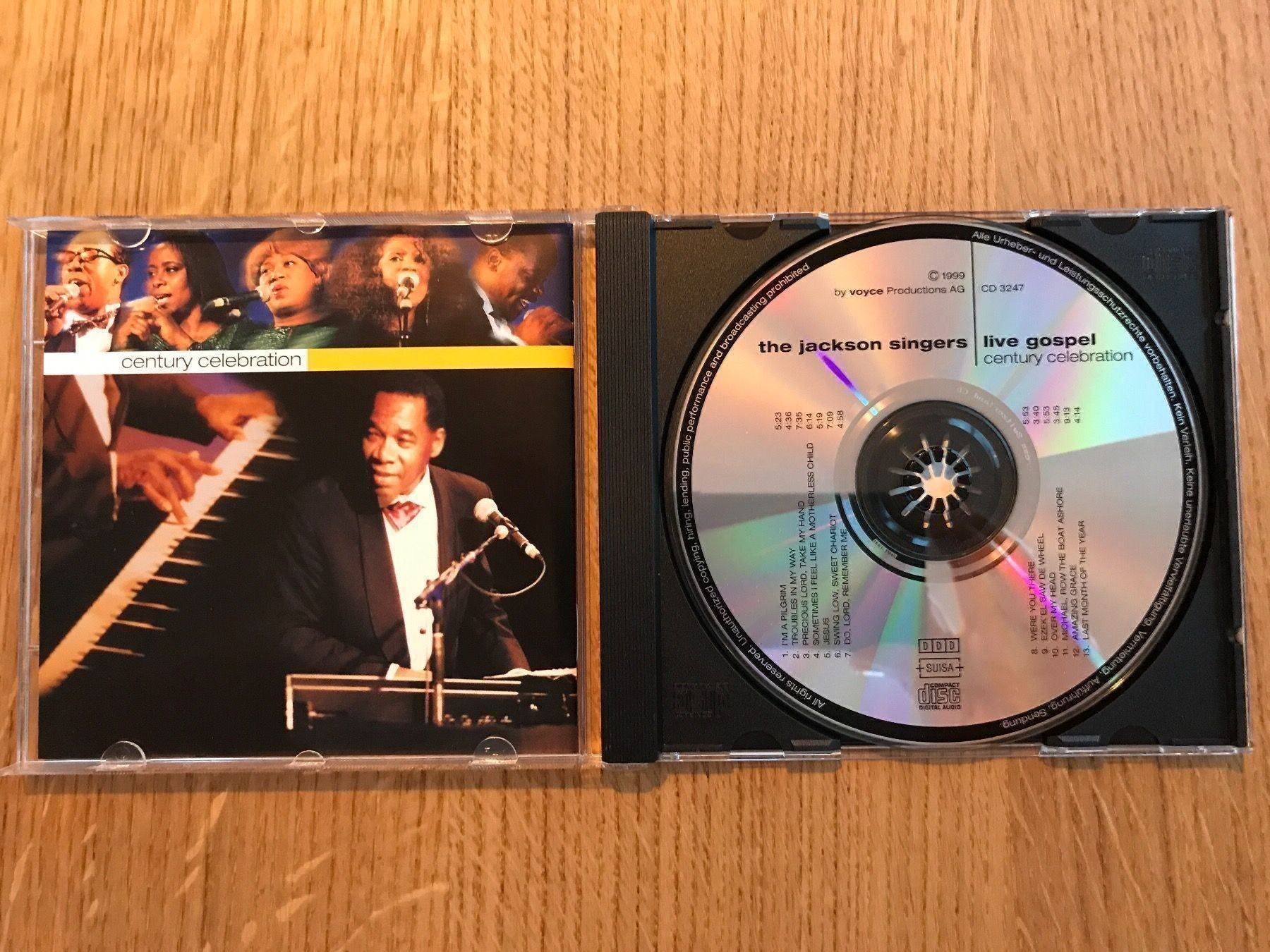 CD: The Jackson Singers - live gospel – Usato da Oberwil BL venduto da tomoag 2