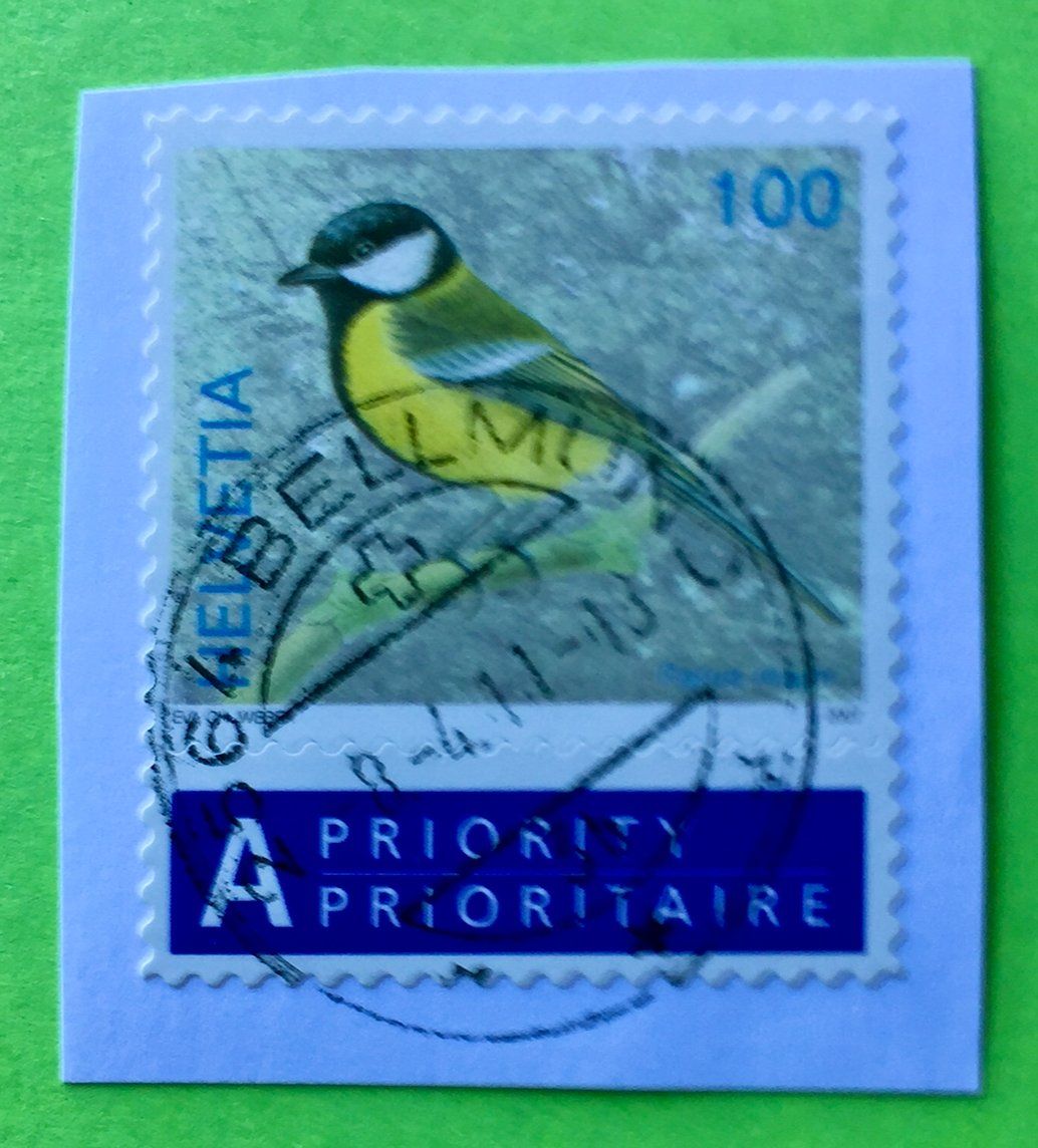 Tutti i francobolli: Nr.1237 Dauermarken 2007 mit Stempelt Kohlmeise   – Usato da Aarau venduto da Billa007