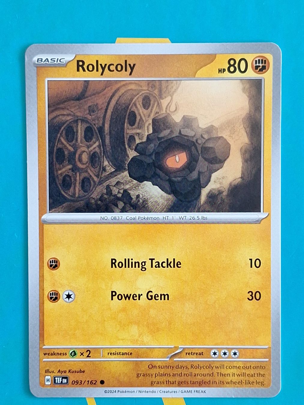 Pokémon Carte collezionabili: Rolycoly - Temporal Forces Pokemon - #7.1 – Usato da Altstätten SG venduto da GGsGameshop