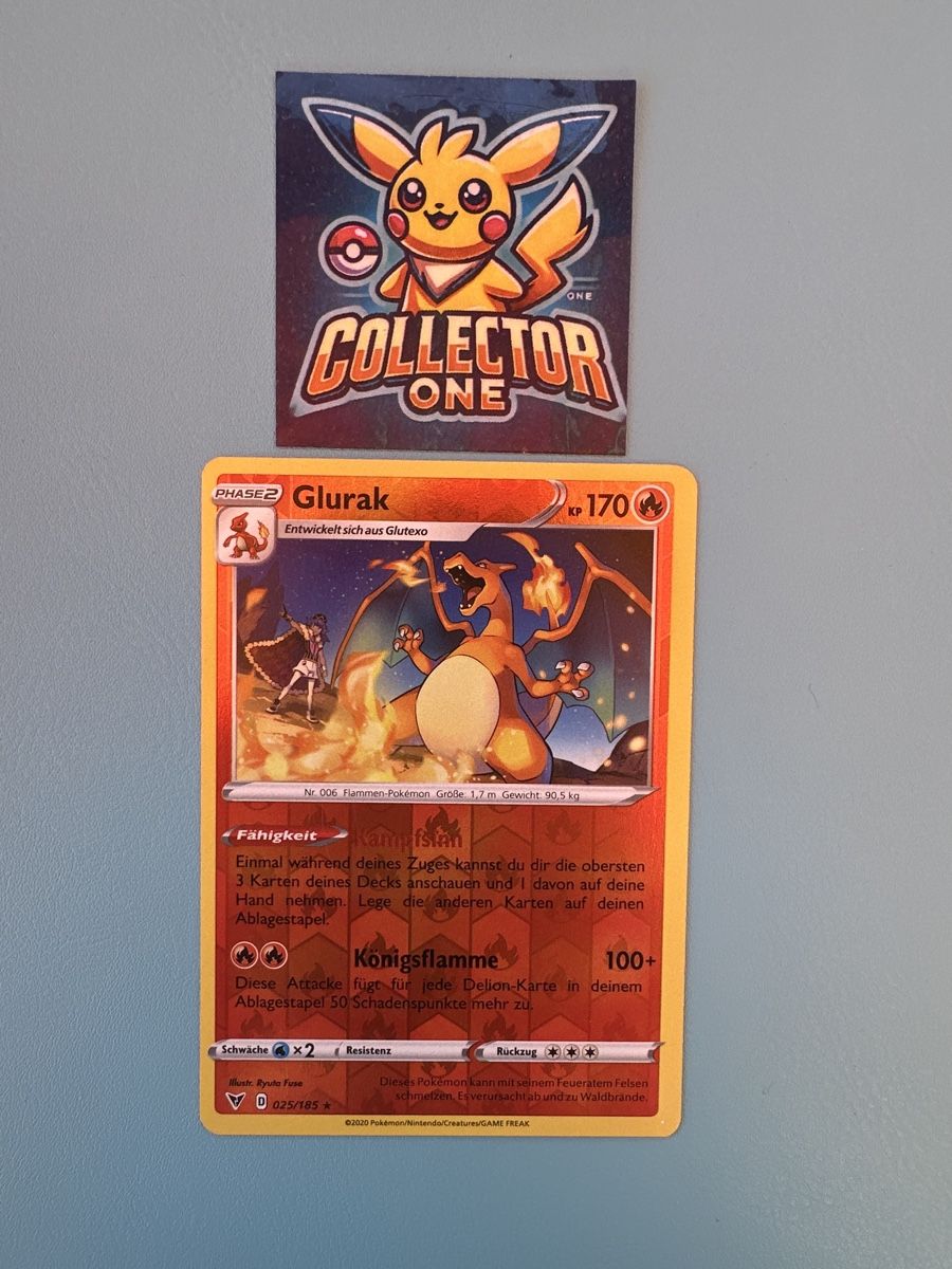 Pokémon Carte collezionabili: Pokemon Charizard Glurak Reverse Holo 2020 Top – Usato da Lommiswil venduto da CollectorOne