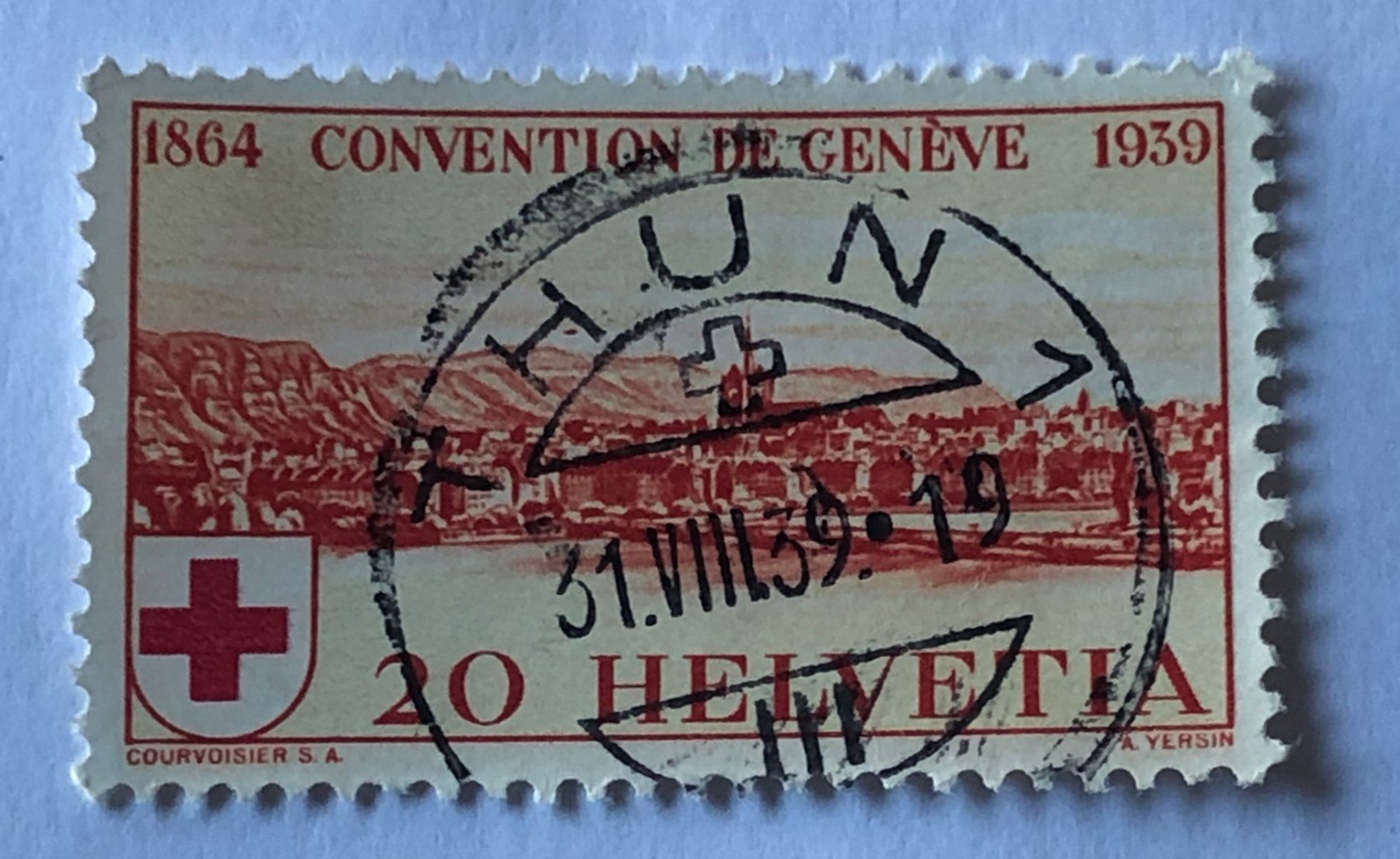 Tutti i francobolli: Nr.240 mit VollStempel  Thun – Usato da Aarau venduto da Billa007