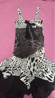 Vintage Leoprint Kleid - Grösse S/M