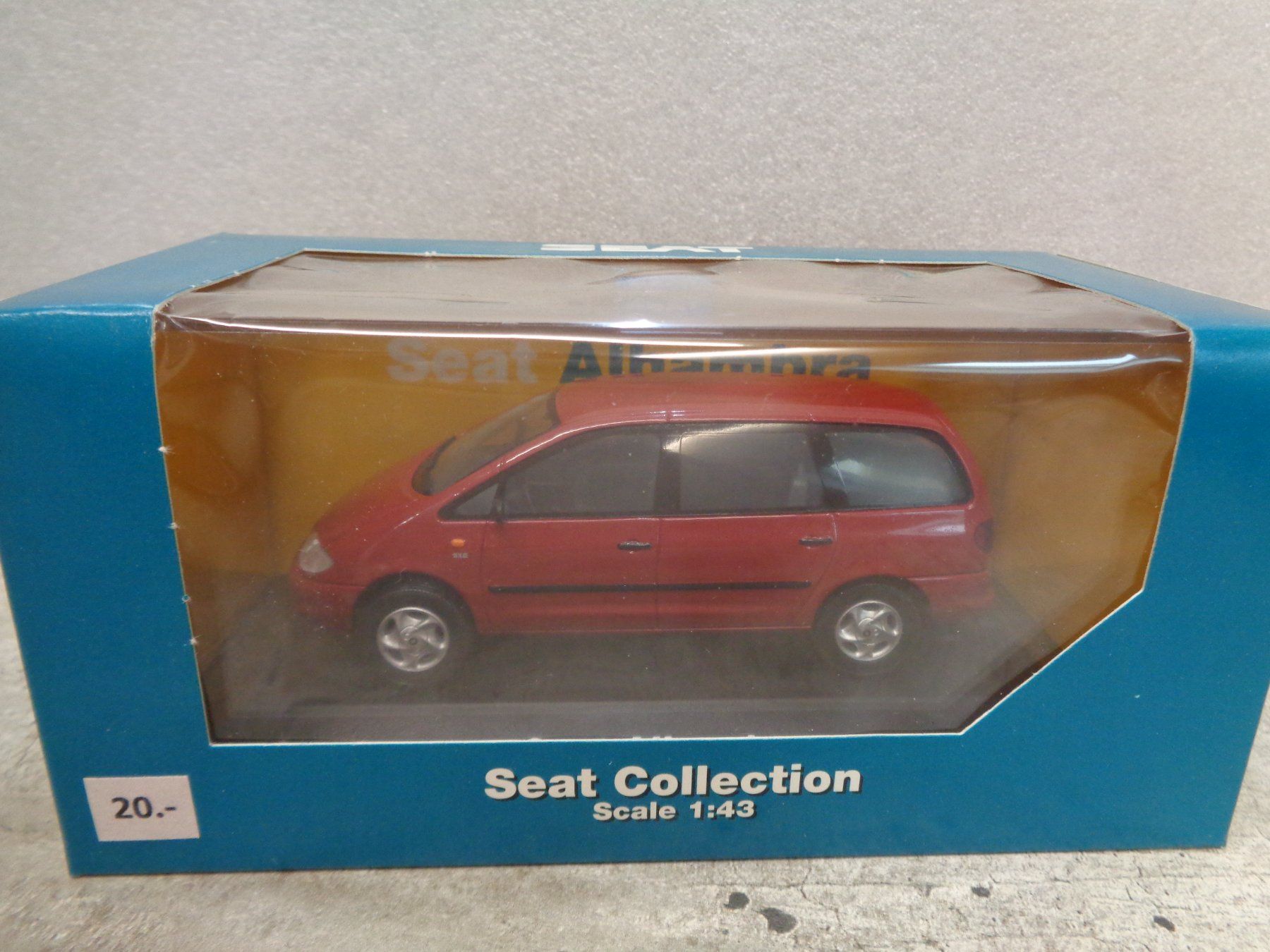 Seat Modellini d'auto: Fischer 1:43 Seat Alhambra – Nuovo e nell'imballaggio originale da Reconvilier venduto da rallycar