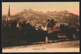 Flühli /LU, Schafmatt, Ortspartie mit K