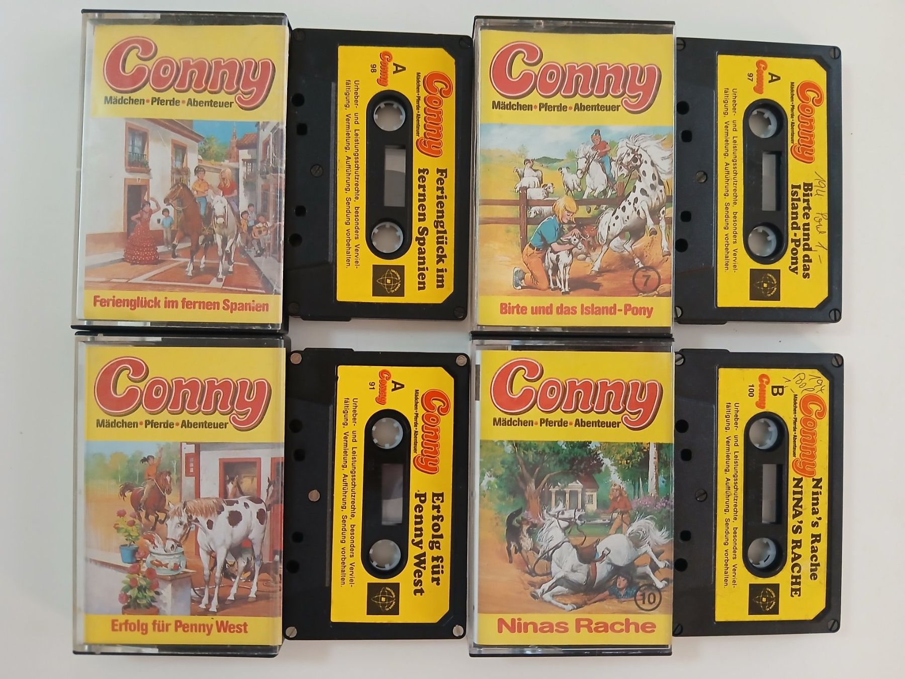 Musicassette: 4 x Conny Abenteuerkassetten Studio Braun – Usato da Luzern venduto da Dangerous