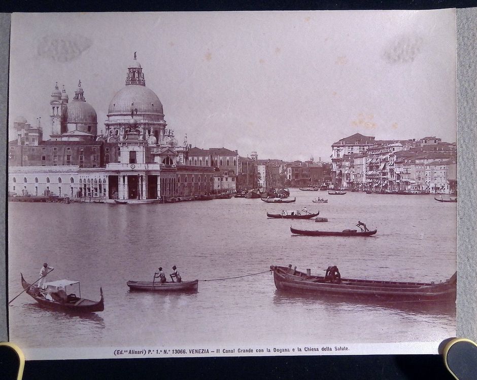 Venedig Italien um 1900 Antikes Foto Ed. Alinari Grossf. (Gebraucht) in ...