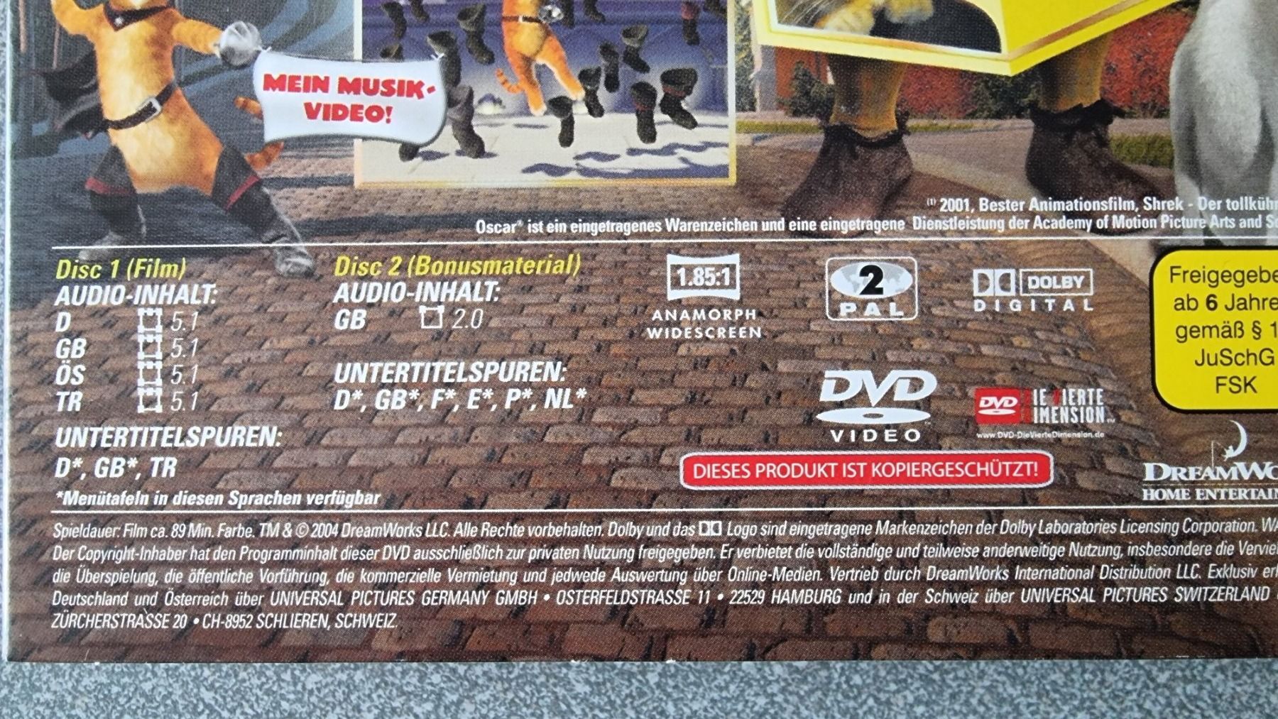 Tutti i DVDs: DVD Shrek 2 - Pop-Up Edition – Usato da Oetwil am See venduto da fineli2 1