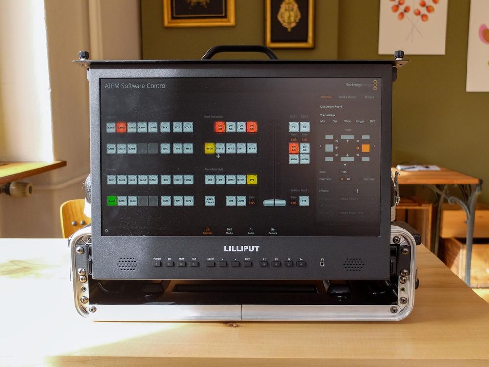 Moniteur Rack Lilliput RM-1730S – 17.3″ HD – Entrées/Sorties SDI/HDMI – Métal – Neuf