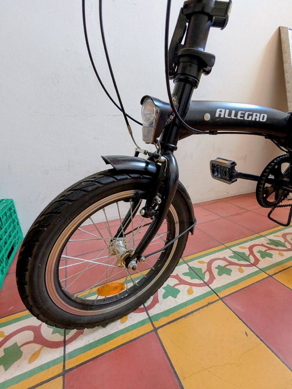 Biciclette: Klappvelo Allegro mit Ledersattel – Nuovo (secondo la descrizione) da Schaffhausen venduto da pemco 2