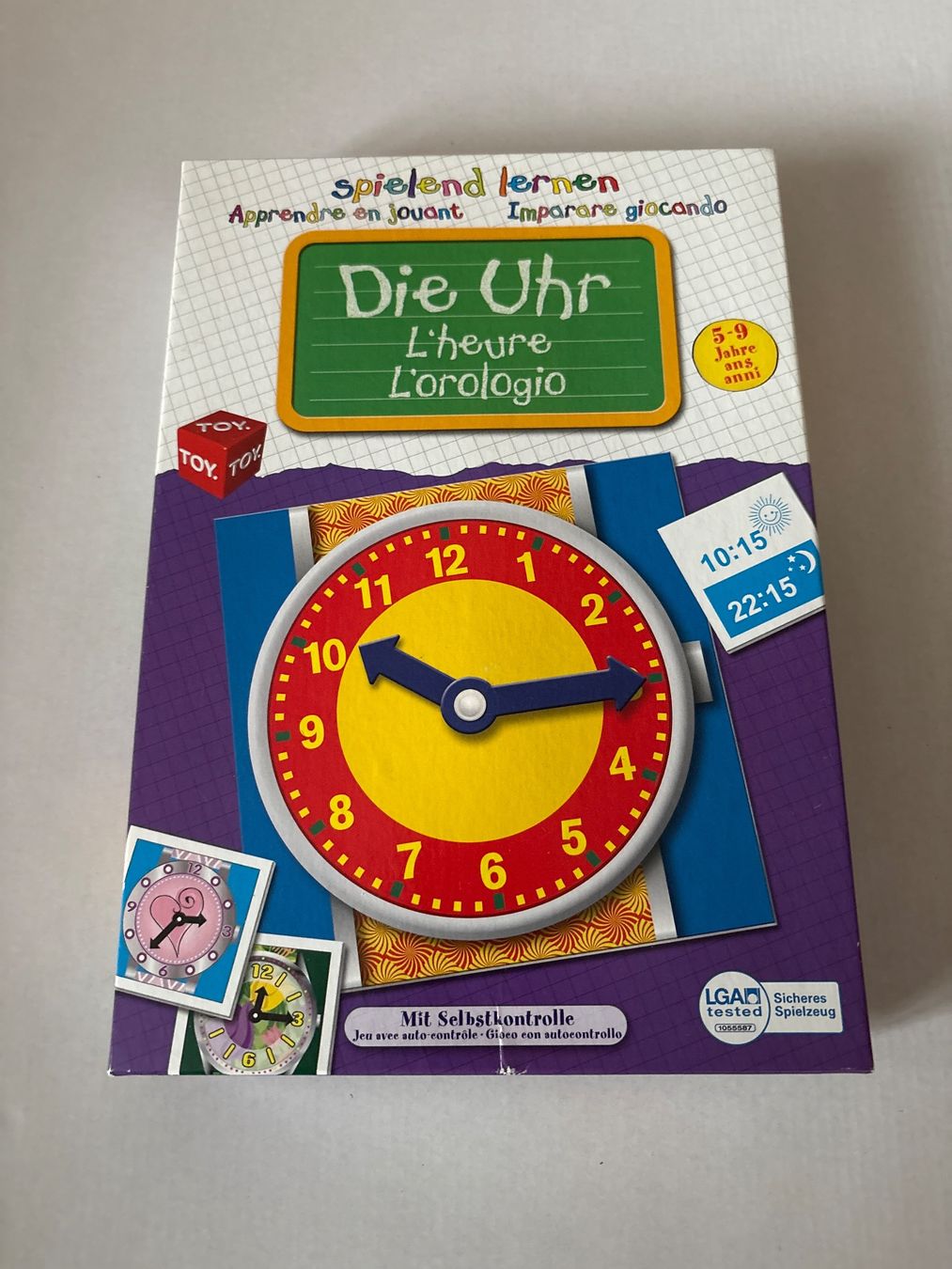 Spiele: Spielend lernen: Die Uhr! – Gebraucht aus Neukirch Egnach von Bruno-Privatverkauf