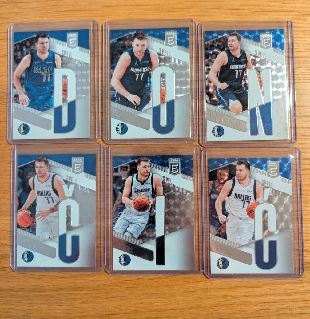 Panini Carte collezionabili: Luka Doncic - Spell Bound Full Set - Donruss Elite – Usato da Zürich venduto da Brunsketti