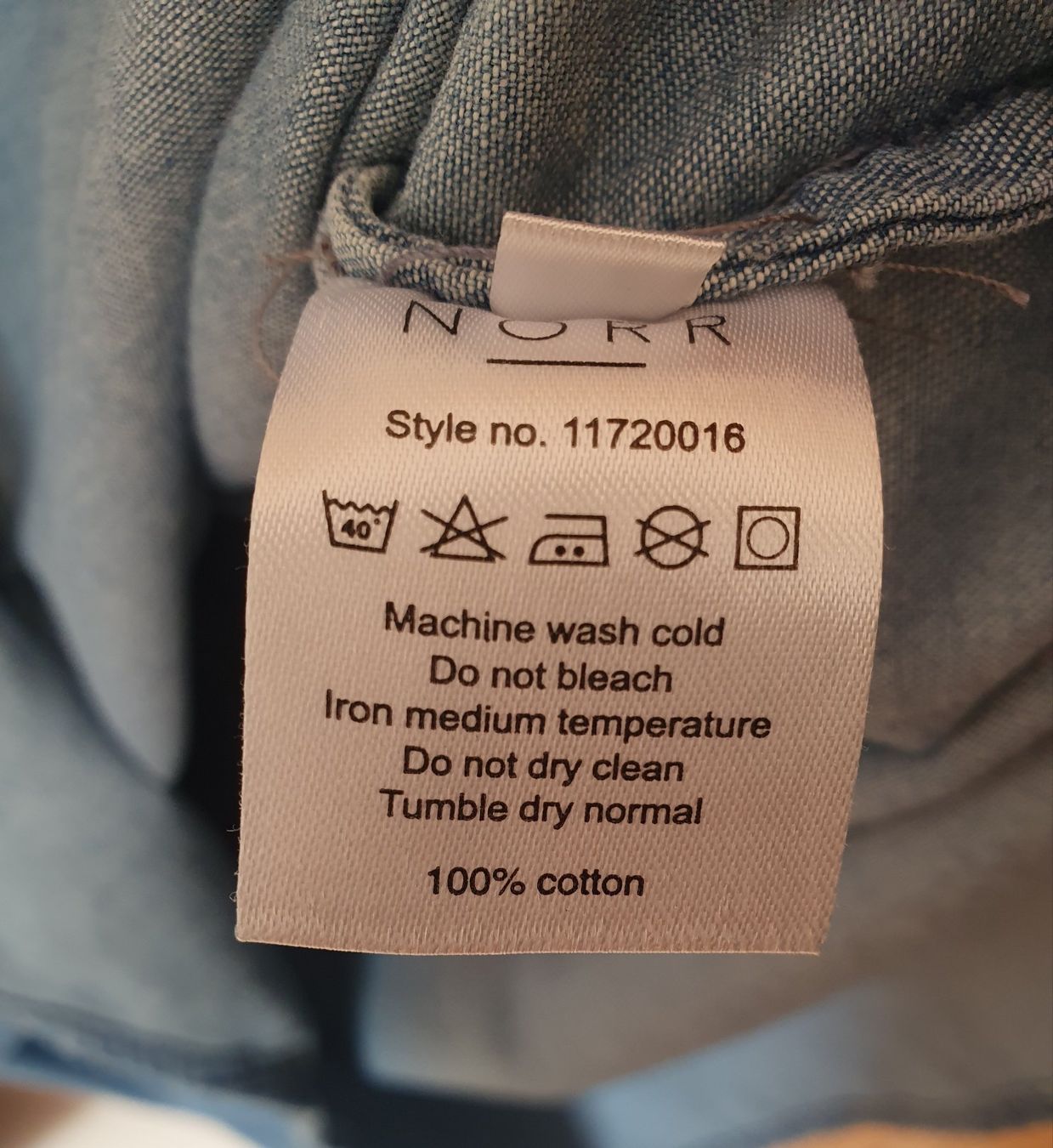 Camicette: NORR Jeanshemd M – Usato da Schiers venduto da ednv8 2