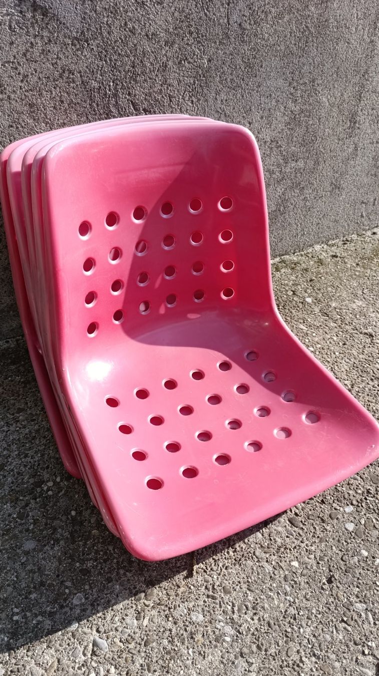 Chaises: 5x Sitzschale Schaffner Bermuda vintage – D'occasion à Büetigen par gauloiser 1