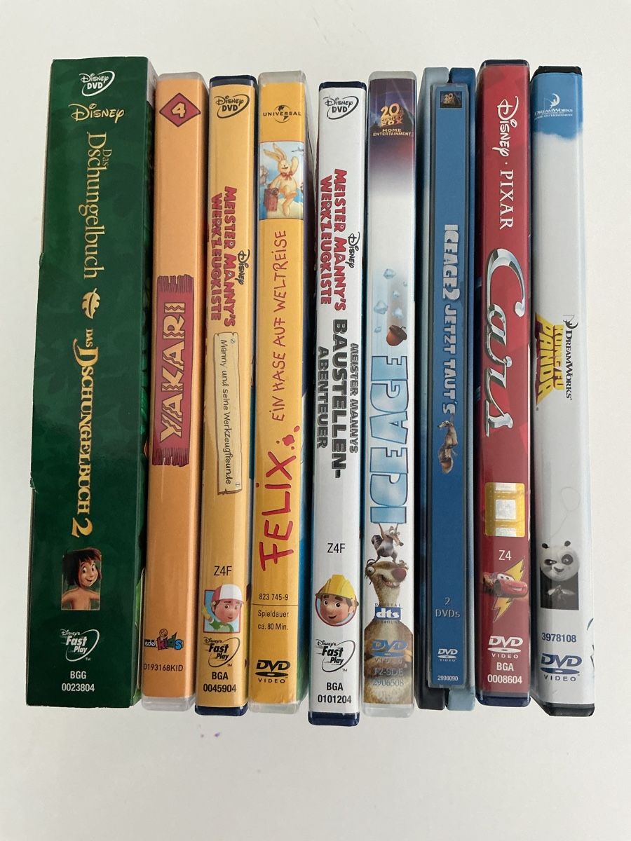Tutti i DVDs: DVDs für Kinder im Set – Usato da Villmergen venduto da schnuu73