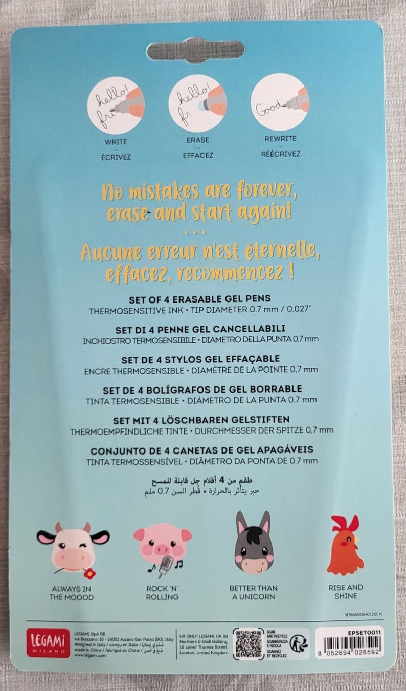 Legami Penna & Evidenziatori: LEGAMI - FARM SWEET FARM – Nuovo e nell'imballaggio originale da Châtelaine venduto da BONNE_AFFAIRE 1