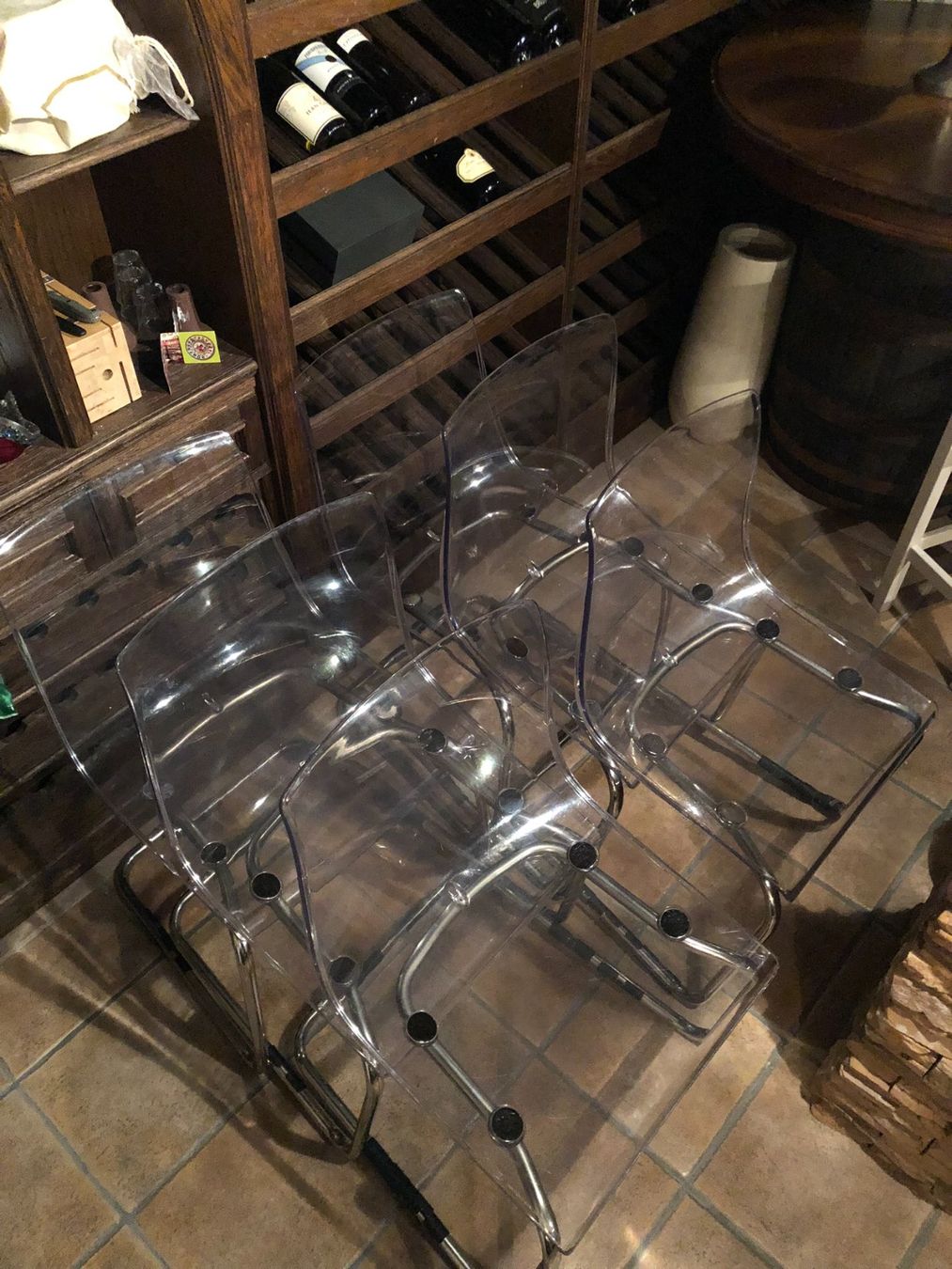 Ikea Stühle: TOBIAS - Stuhl, transparent/chromed – Neu (gemäss Beschreibung) aus Mols von Jeffrey_Daeng 8