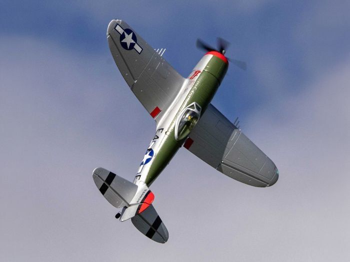 E-Flite RC Kits de montage: E-flite Micro P-47 Thunderbolt 625mm BNF Basic AS3X+ & SAFE – Neuf avec emballage d'origine à Kirchberg BE par SnoringMan 2