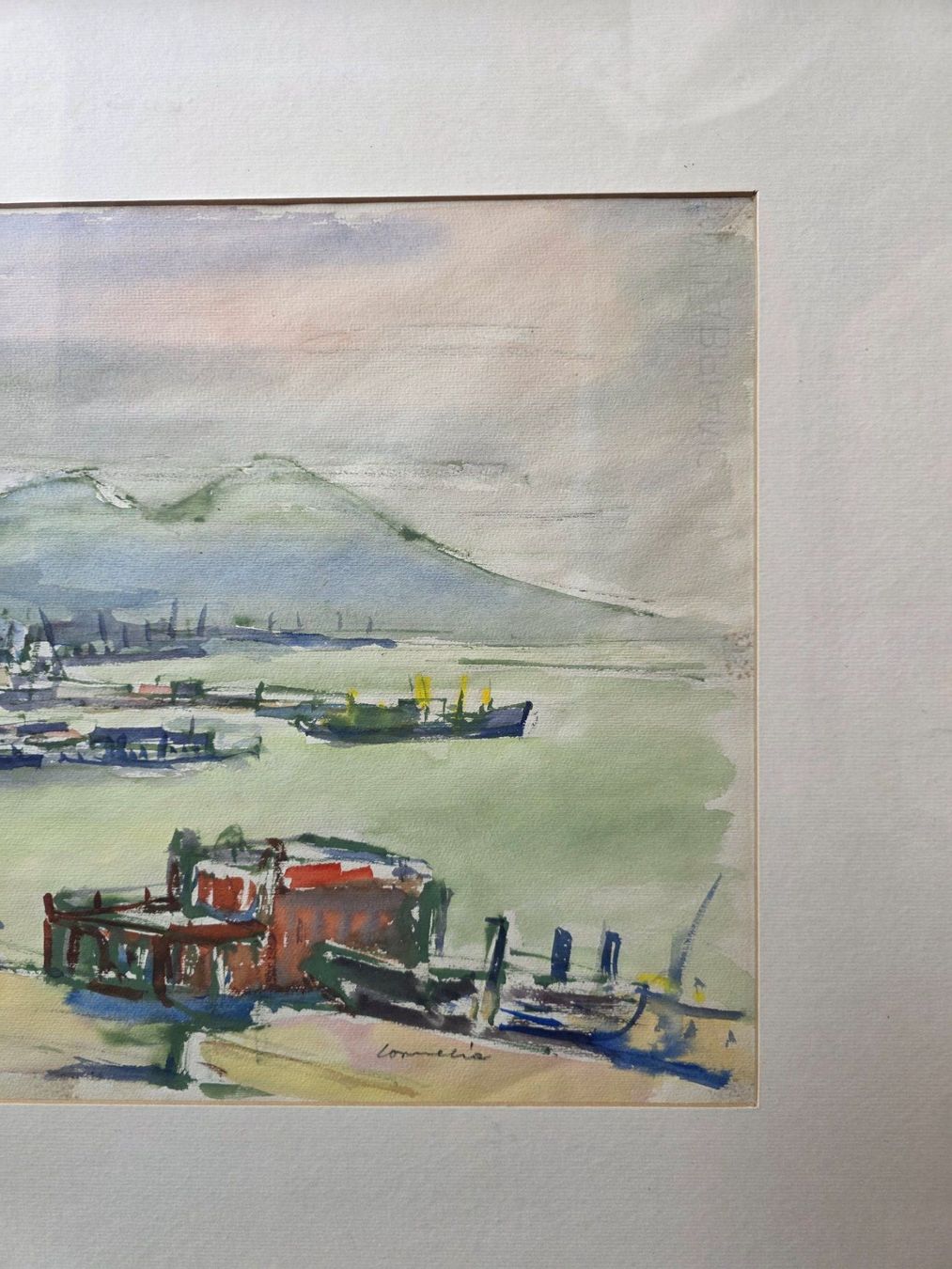 Dipinti: Gemälde Bild Aquarell Cornelia - Napoli 1955 – Usato da Walterswil BE venduto da Lonitti 7