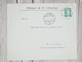 CL13 Enveloppe + Timbre Suisse 1913