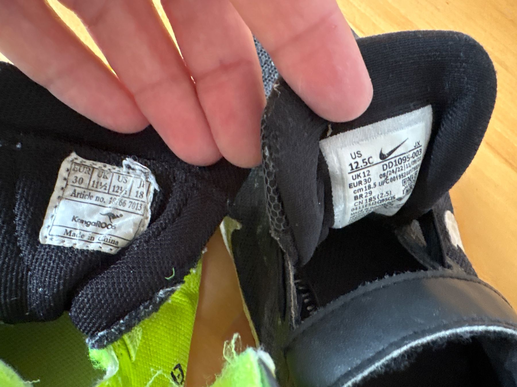 Schuhe für Jungen: Schuhe Kangaroos und Nike gr 30 – Gebraucht aus Effretikon von MarthaK. 2