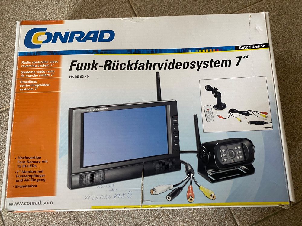 Erstaunlich Ruckfahrkamera Funk Nachrusten Bilder