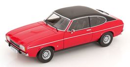 Ford Capri II Ghia 3.0 Phase II 1976-1977 rot / matt-schwarz
