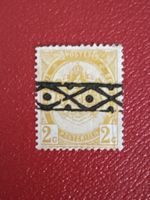 Timbre Belgique 2c jaune surcharge noire etat correct