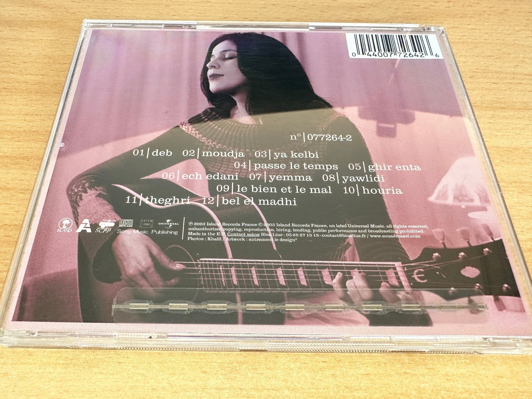 CDs: Souad Massi – Deb – Gebraucht aus Rikon im Tösstal von Alpenmutz 1