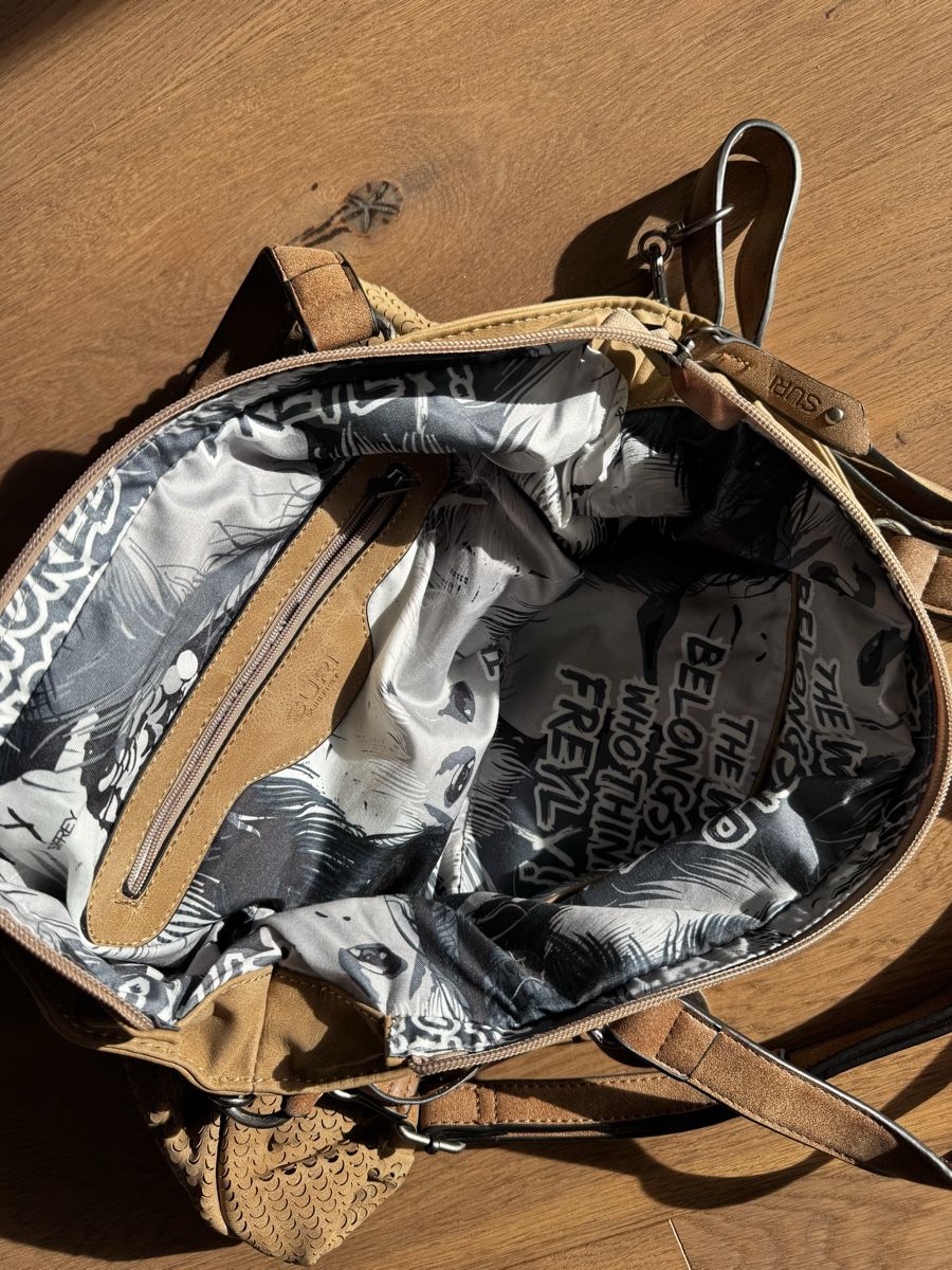 Suri Frey Borse da donna: Schöne Suri Frey Handtasche in Braun – Usato da Kehrsatz venduto da Adrenalina1 5