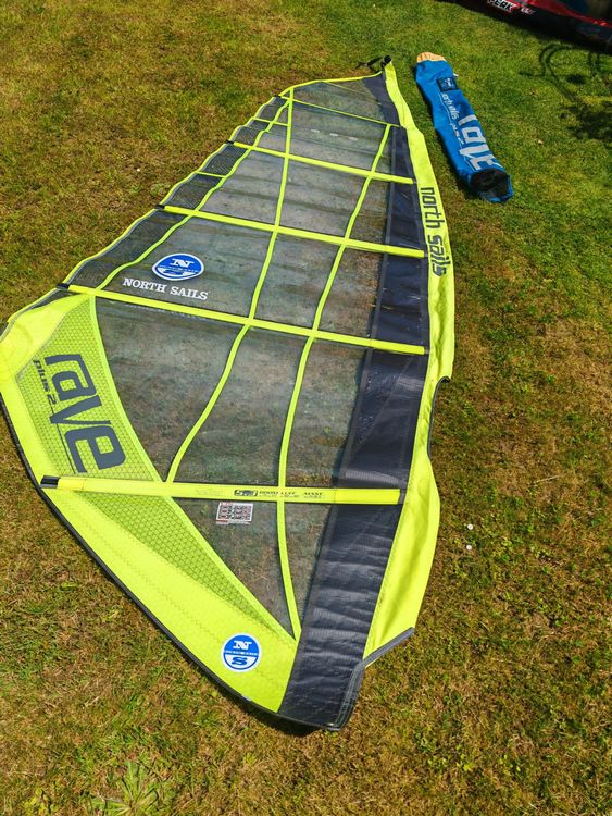 North Sails Windsurf Segel Rave plus 2 5.3 qm. Kaufen auf Ricardo