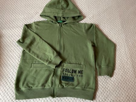 Kapuzen-Jacke von Benetton, Gr. 130