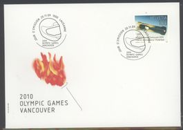2009, FDC, Olympische Spiele Vancouver (Nr. 1333)