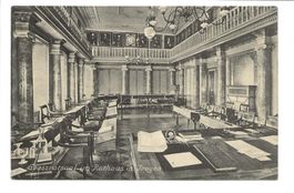 Trogen (AR) Grossratsaal im Rathaus - Politik - 1923 rar !