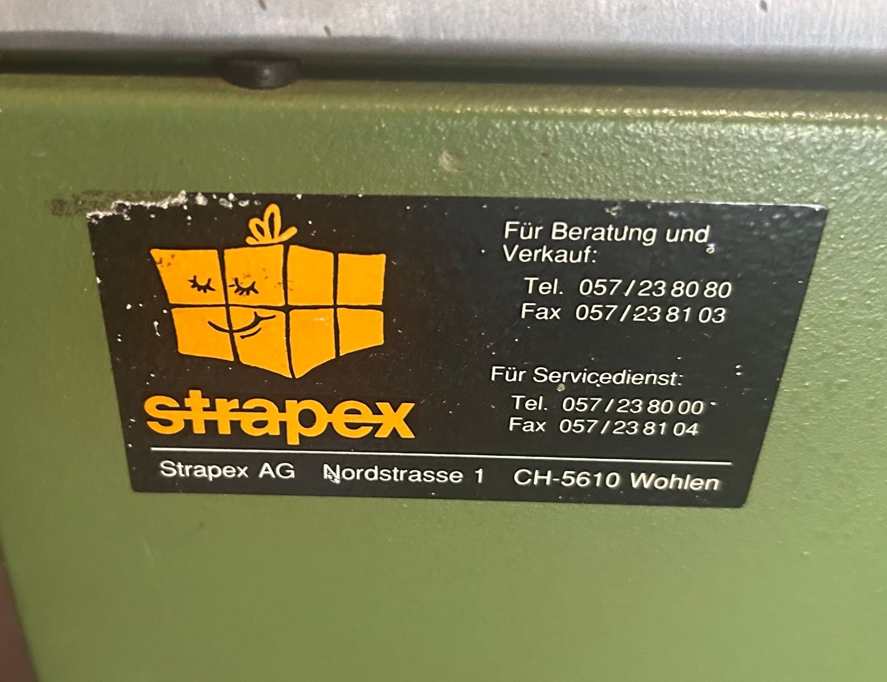 Strapex Macchine rilegatrici: Strapex Umreifungsautomat – Usato da Niederscherli venduto da dampfueli 3