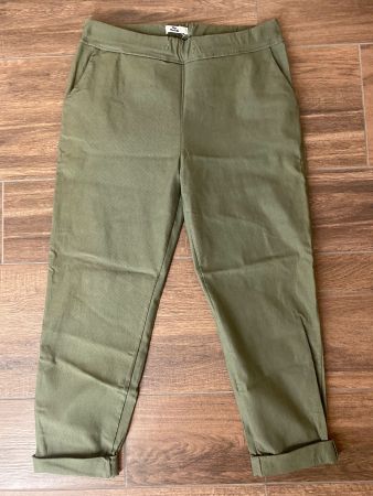 Top Trendy Stretch-Hose olivgrün Gr. XXL / 44