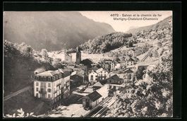 Salvan, Bahnhof Martigny-Chatelard-Chamo