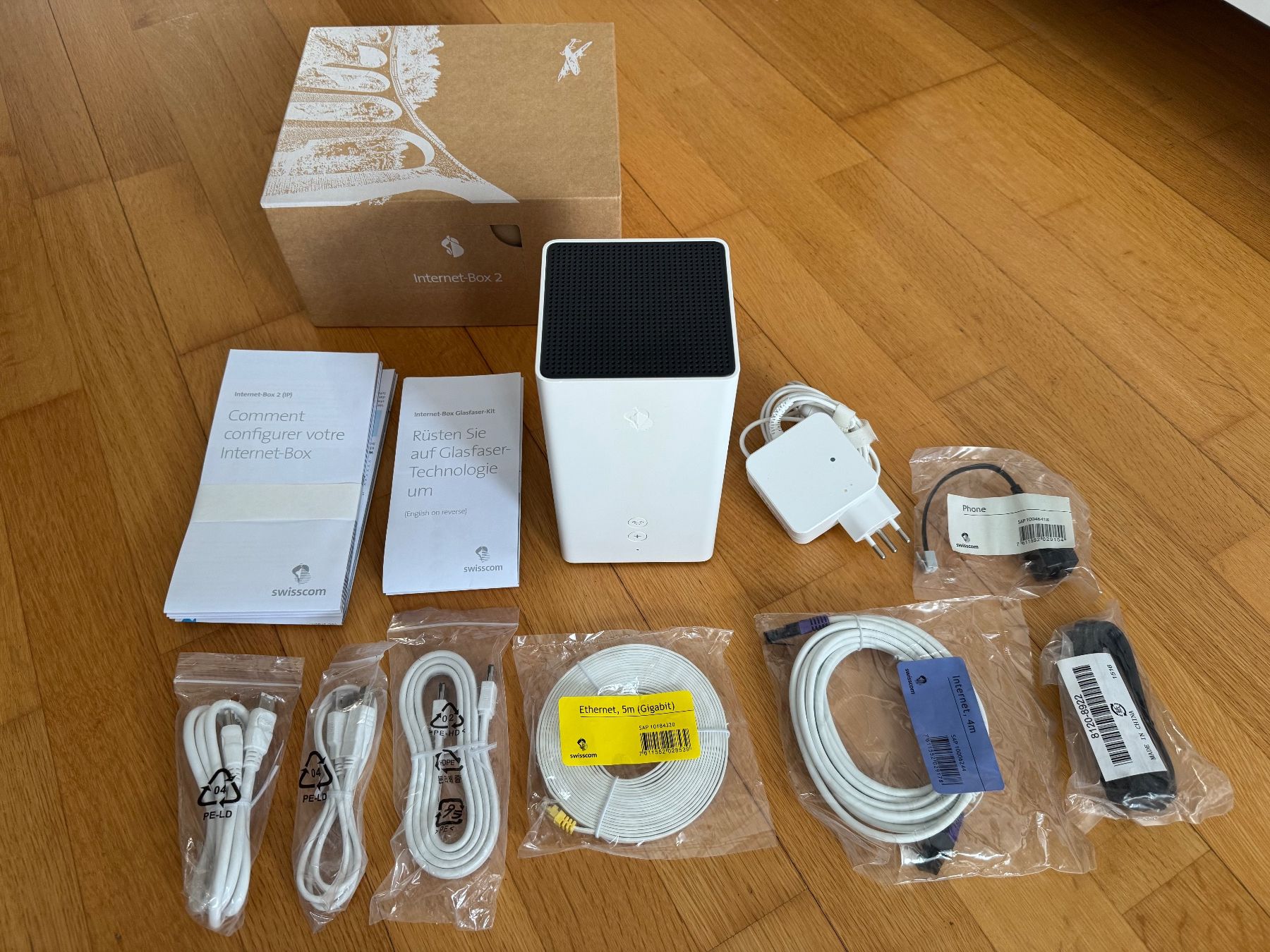 Swisscom Modem & Router: Swisscom Internet Box 2 inkl. Zubehör & OVP – Usato da Zürich venduto da rigcan