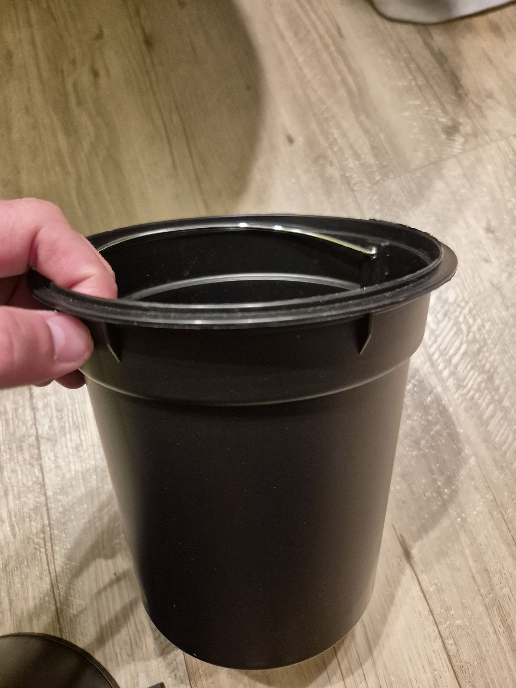 Cestini per rifiuti: Black Step Bin with Bamboo Lid - Stylish & Functional! – Nuovo (secondo la descrizione) da Courroux venduto da blabla90 2