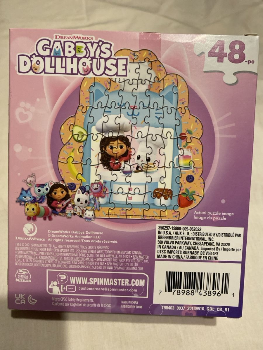 Puzzles: Gabby's Dollhouse Shaped Puzzle 48 pc – Neuf avec emballage d'origine à Buttikon SZ par Maxwelltime 1