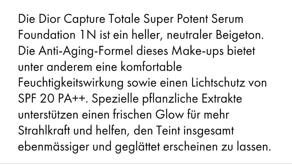 Make-up: Dior Serum Foundation – Nuovo e nell'imballaggio originale da Balsthal venduto da dra_292z 2