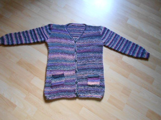 Jacken: schöne Handgestrickte  Woll-Jacke Gr 44/46 – Neu (gemäss Beschreibung) aus Flühli LU von primula-47 4