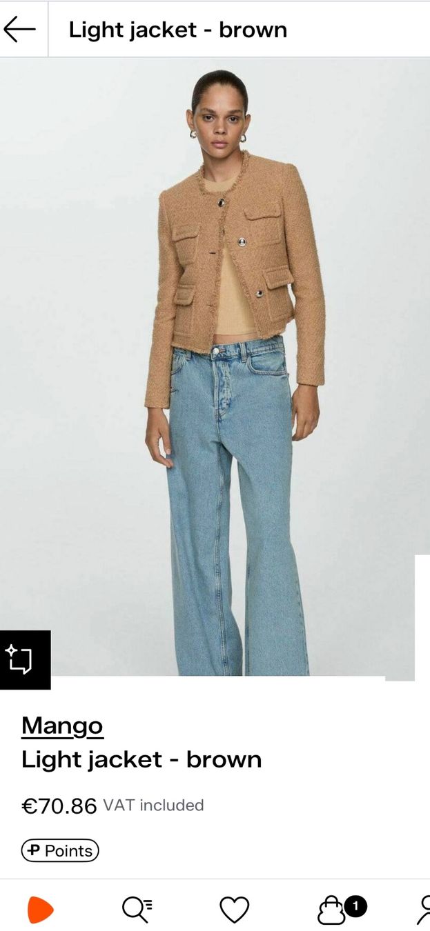 Mango Giacche: Mango Tweedjacke – Nuovo (secondo la descrizione) da Döttingen venduto da dbs_26ls
