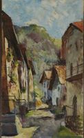 (LAGERVERKAUF) Gemälde- Tessin1965, Signiert