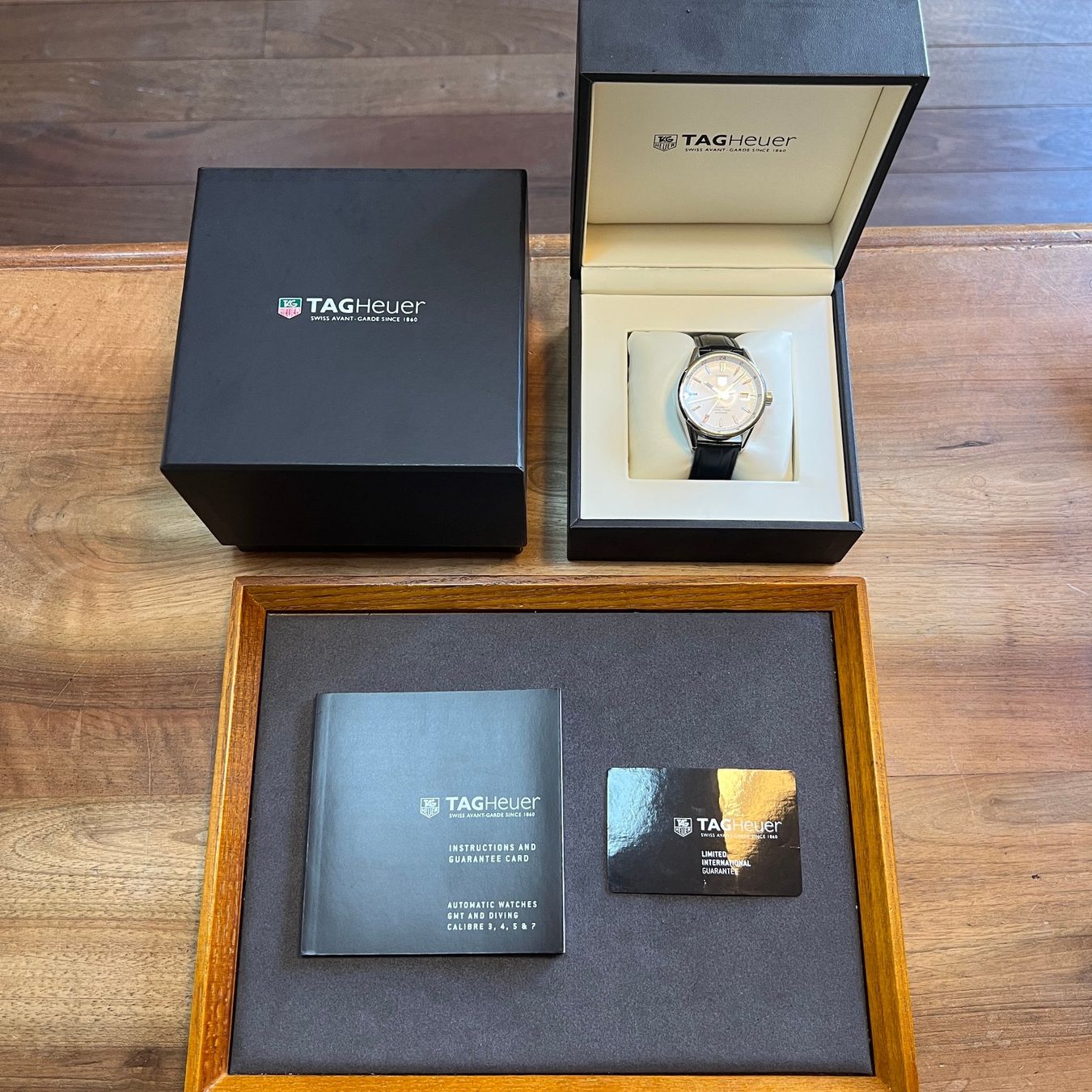 Tag Heuer Orologi: Tag Heuer Carrera Twin-Time Full Set WAR2011-1 – Usato da Carouge GE venduto da Watchaser 9