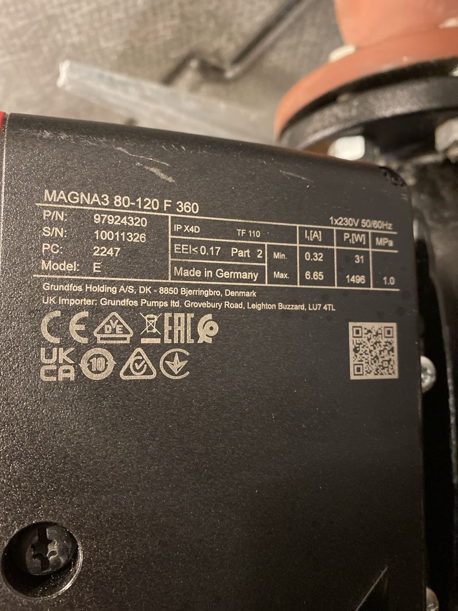 Grundfos Heizung: Magna3 80-120 F 360 – Gebraucht aus Brugg AG von nr1 2