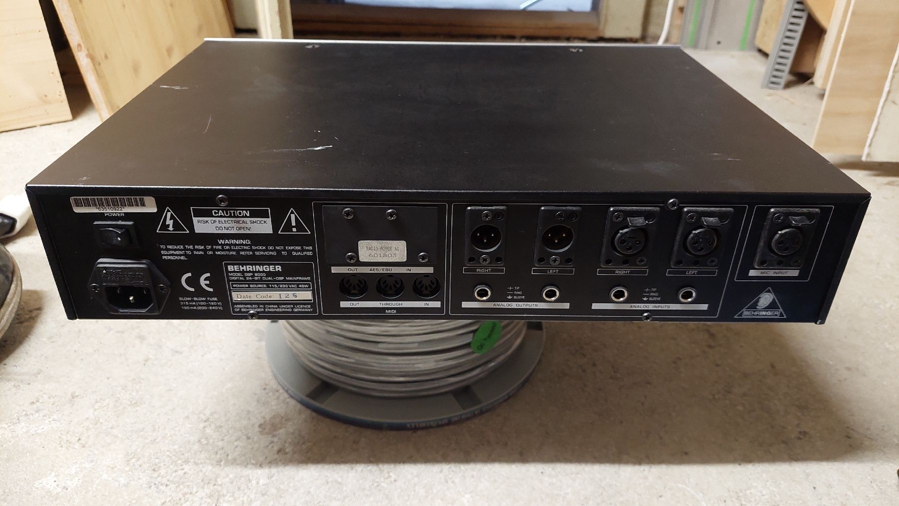 Behringer Equalizzatori: Behringer Ultra-Curve DSP 8000 – Usato da Thun venduto da rom_mvc9 1