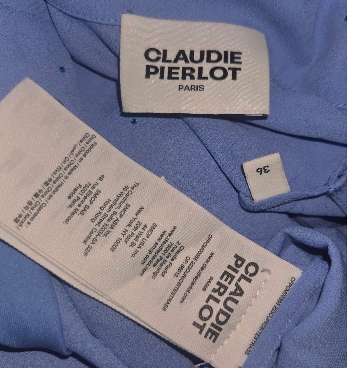 Claudie Pierlot Blusen: Claudie Pierlot Blue Blouse – Gebraucht aus St.Josefen von lop_lh8d 3