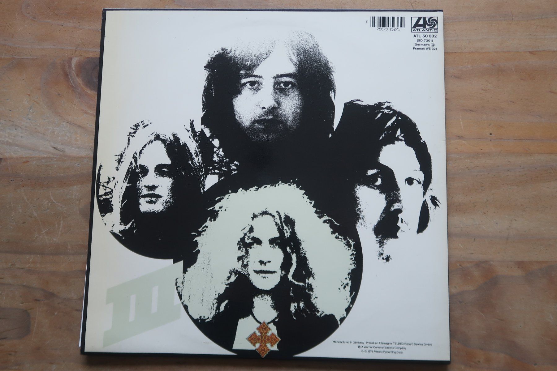 Dischi in vinile: LED ZEPPELIN - III -  VINYL LP – Usato da Basel venduto da Patiscat 2